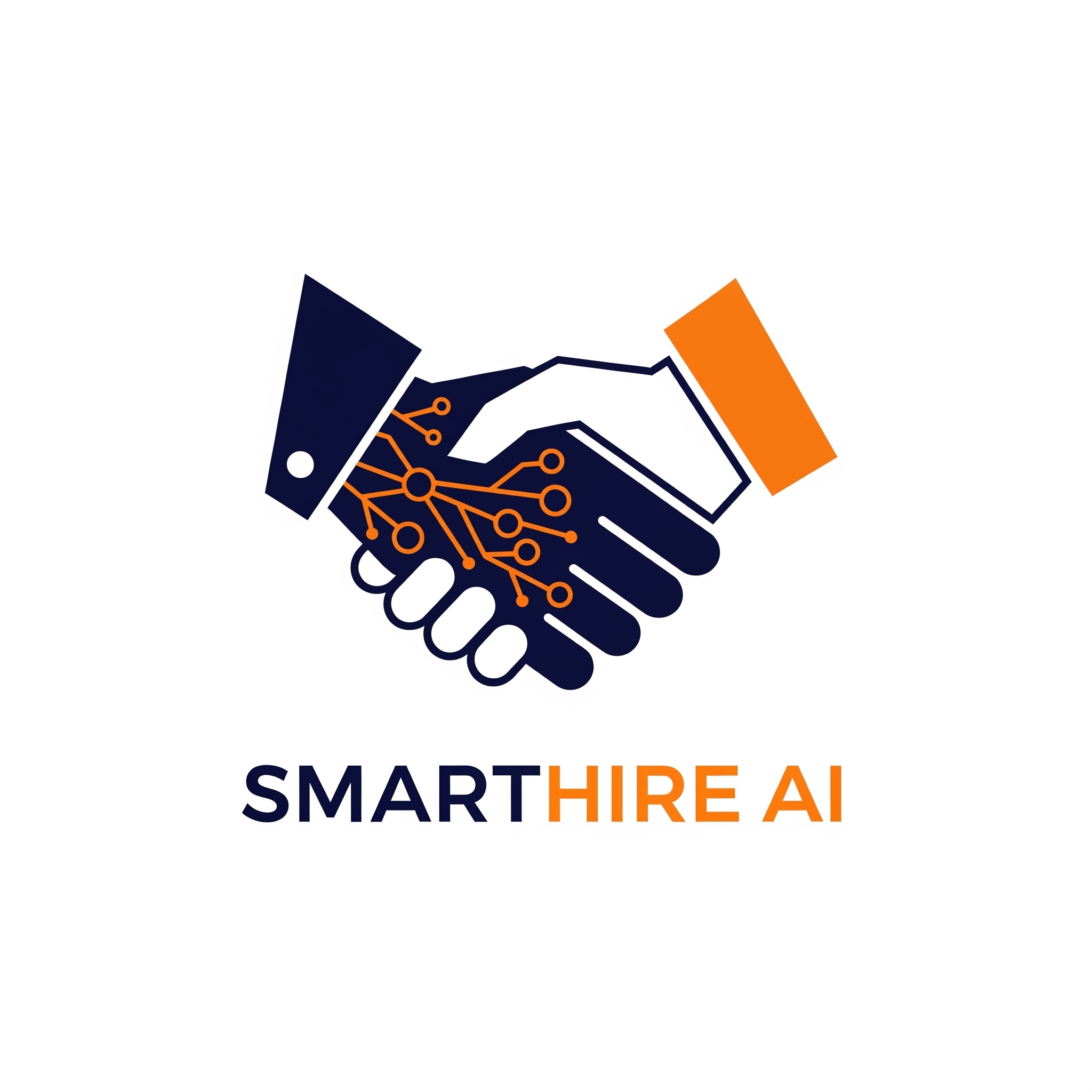 SmartHire AI Logo - Payroll and Hiring Software for Indian SMEs