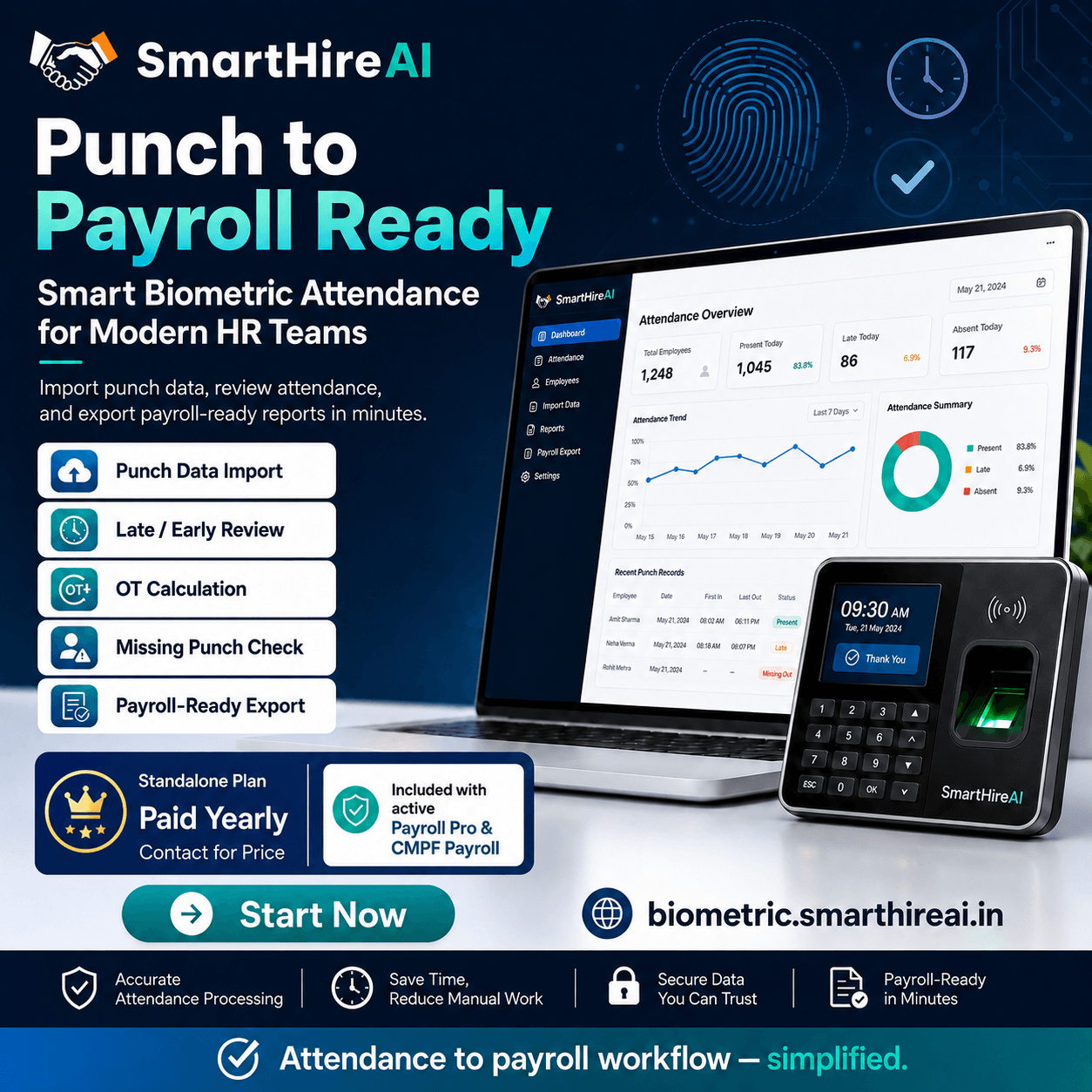 Biometric Attendance Software